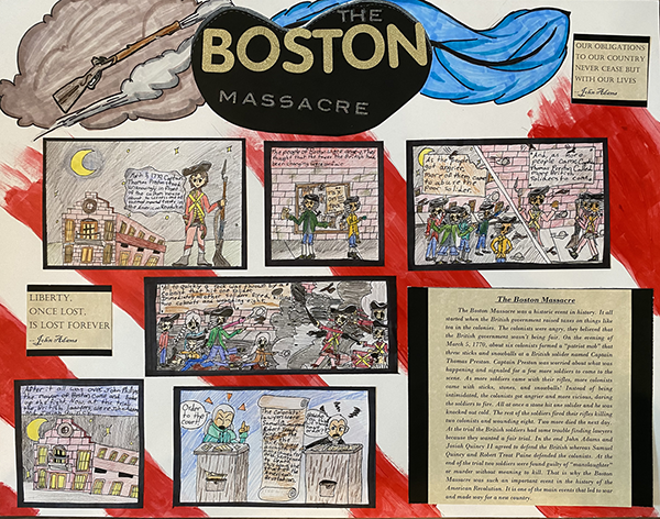 Boston Massacre Historical Themed First Place Entry 2020